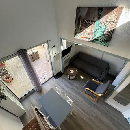 Delpheapolis Joli T2 Mezzanine Climatise Richelieu Cap D'agde 阿格德